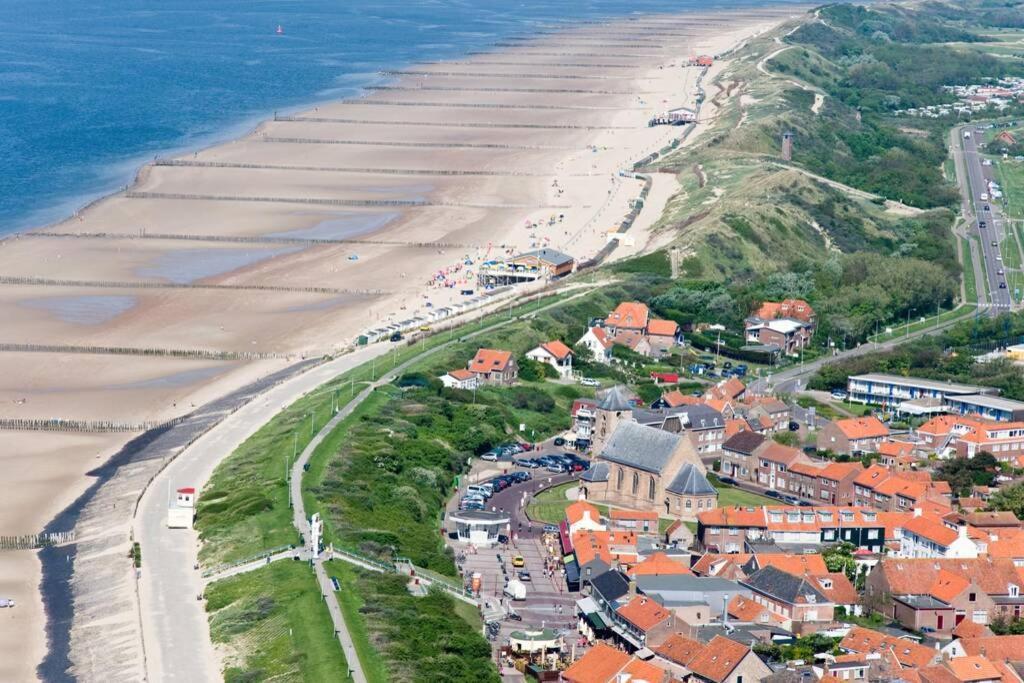 Luxe Vakantiewoning Dicht Bij Strand Zoutelande Exterior foto